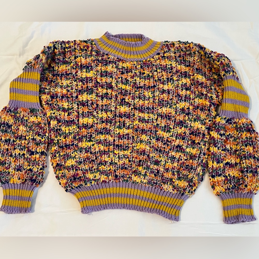 2 for $15. Multi Color Knit Sweater Size: S